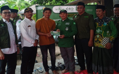 LAZISNU PCNU Banyuwangi Salurkan Bantuan untuk Korban Angin Puting Beliung di Kecamatan Palas